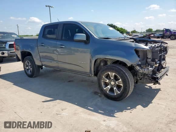 2020 Chevrolet Colorado 2WD Z71 z VIN 1GCGSDEN3L1226598, wystawiony jako Copart lot #57973175 z przebiegiem 68 351 mil mil oraz Szkoda całkowita • Salvage title. Historia ofert i sprzedaży dostępna na DreamBid. Obrazek 4.