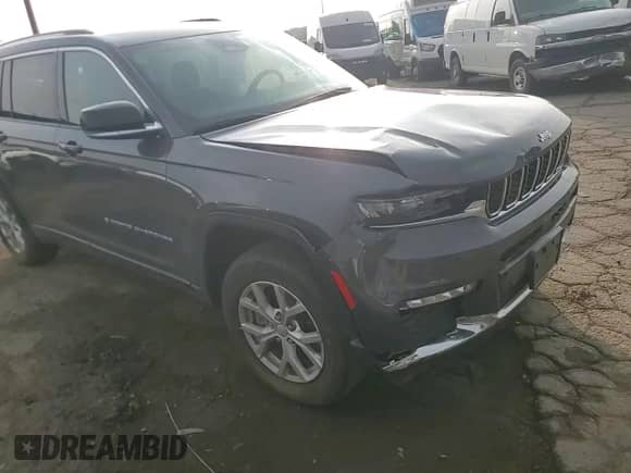 2023 Jeep Grand Cherokee Limited with VIN 1C4RJKBG7P8828889, listed as a Copart auction lot 81327715 with 61,689 mi miles and Salvage title. Bid and sale history available at DreamBid. Image 14.