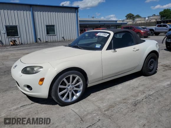 ✅ 2007 Mazda MX-5 Miata Sport • VIN: JM1NC25F370129642 • Лот: 55272885. Опубликован ранее на Copart с пробегом 139 698 миль. Бесплатный доступ к архиву аукционных продаж из США и подробный отчёт об истории автомобиля на DreamBid. Изображение 1.