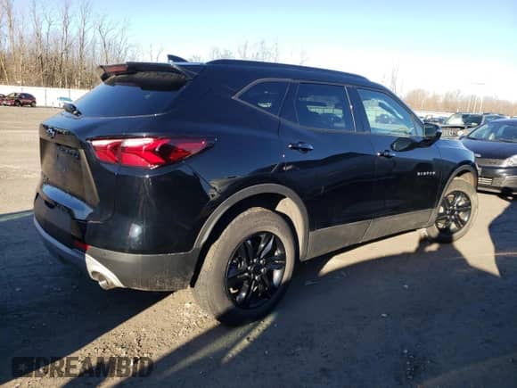 2022 Chevrolet Blazer LT с VIN 3GNKBHR41NS145529, выставлен на аукционе Copart как лот 40863173 с пробегом 9 279 миль миль и . История ставок и продаж доступна на DreamBid. Изображение 3.