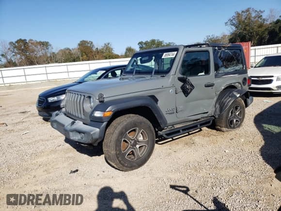 ✅ 2020 Jeep Wrangler Willys • VIN: 1C4GJXAG5LW307083 • Lot: 86994744. Listed on Copart with 28,873 mi. Free auction sales archive from the USA and detailed vehicle history report at DreamBid. Image 1.