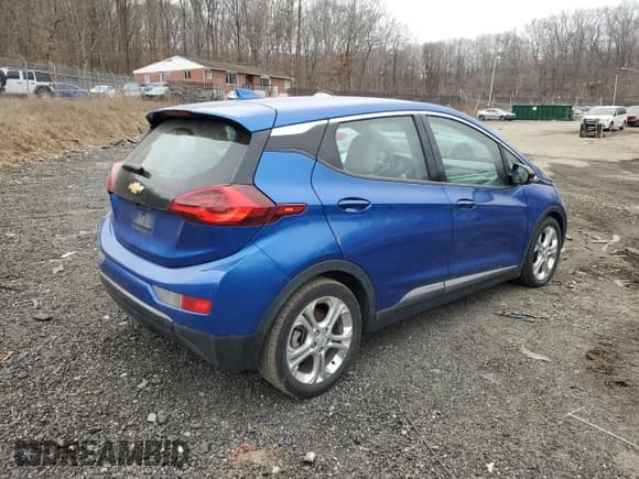 ✅ 2021 Chevrolet Bolt EV LT • VIN: 1G1FY6S00M4108726 • Lot: 48897155. Wystawiony na Copart z przebiegiem 142 422 mil. Bezpłatny archiwum sprzedaży aukcyjnych z USA i szczegółowy raport historii pojazdu na DreamBid. Zdjęcie 3.