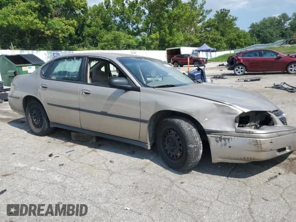 ✅ 2001 Chevrolet Impala • VIN: 2G1WF52E319228296 • Lot: 66188925. Listed on Copart with 105,066 mi. Free auction sales archive from the USA and detailed vehicle history report at DreamBid. Image 4.