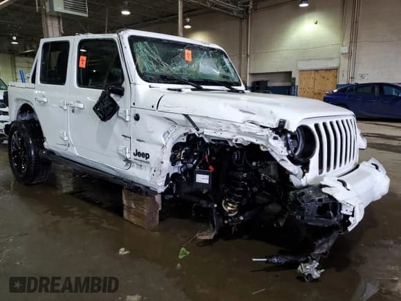 ✅ 2021 Jeep Wrangler Unlimited Sahara High Altitude • VIN: 1C4HJXEN7MW651514 • Lot: 83654114. Listed on Copart with Not provided. Free auction sales archive from the USA and detailed vehicle history report at DreamBid. Image 4.