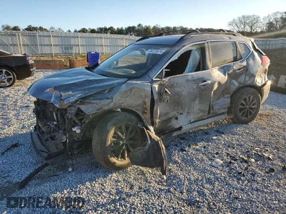 ✅ 2017 Nissan Rogue SV • VIN: 5N1AT2MTXHC804940 • Lot: 51518695. Listed on Copart with Not provided. Free auction sales archive from the USA and detailed vehicle history report at DreamBid. Image 1.