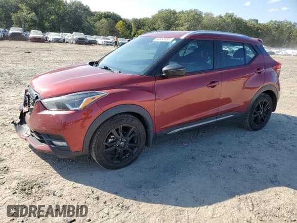 ✅ 2020 Nissan Kicks SR • VIN: 3N1CP5DV7LL576786 • Лот: 82355055. Опубликован ранее на Copart с пробегом 88 073 миль. Бесплатный доступ к архиву аукционных продаж из США и подробный отчёт об истории автомобиля на DreamBid. Изображение 1.