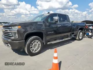✅ 2020 Chevrolet Silverado 2500HD High Country • VIN: 1GC4YRE71LF100422 • Лот: 85309865. Опубликован ранее на Copart с пробегом 455 787 миль. Бесплатный доступ к архиву аукционных продаж из США и подробный отчёт об истории автомобиля на DreamBid. Изображение 1.