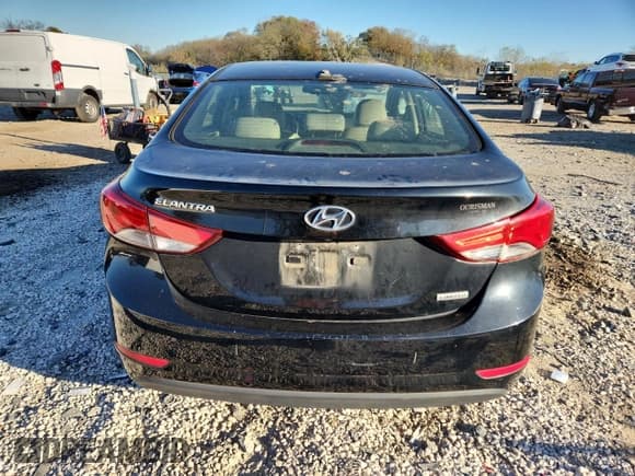 ✅ 2014 Hyundai Elantra SE • VIN: KMHDH4AE6EU090519 • Lot: 91928405. Listed on Copart with 154,719 mi. Free auction sales archive from the USA and detailed vehicle history report at DreamBid. Image 6.