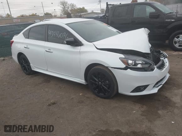 ✅ 2018 Nissan Sentra SR • VIN: 3N1AB7AP7JY243639 • Lot: 43556076. Listed on IAAI with 30,503 mi. Free auction sales archive from the USA and detailed vehicle history report at DreamBid. Image 1.