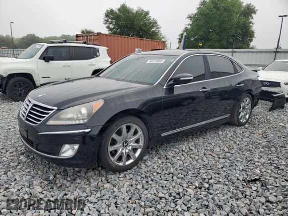 ✅ 2011 Hyundai Equus Signature • VIN: KMHGH4JF6BU041550 • Lot: 50224995. Listed on Copart with Not provided. Free auction sales archive from the USA and detailed vehicle history report at DreamBid. Image 1.
