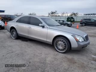 ✅ 2005 Maybach 57 • VIN: WDBVF78J15A001071 • Lot: 91815355. Wystawiony na Copart z przebiegiem 54 301 mil. Bezpłatny archiwum sprzedaży aukcyjnych z USA i szczegółowy raport historii pojazdu na DreamBid. Zdjęcie 4.