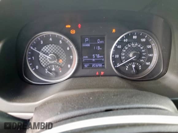 2019 Hyundai Elantra SE with VIN 5NPD74LF3KH468959, listed as a Copart auction lot 85184665 with 203,298 mi miles and Salvage title. Bid and sale history available at DreamBid. Image 9.