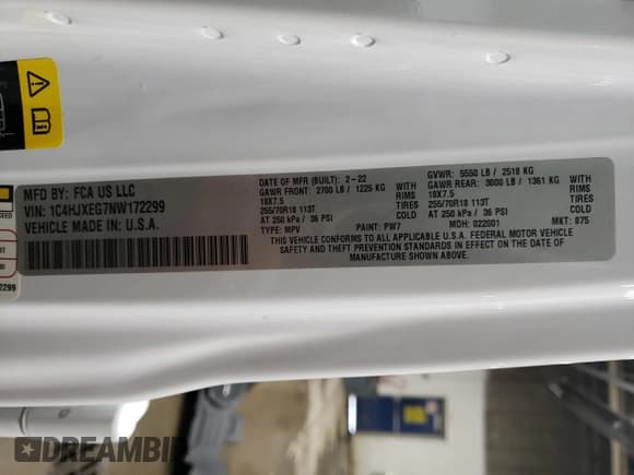 ✅ 2022 Jeep Wrangler Unlimited Sahara • VIN: 1C4HJXEG7NW172299 • Lot: 43535965. Listed on Copart with 19,709 mi. Free auction sales archive from the USA and detailed vehicle history report at DreamBid. Image 14.