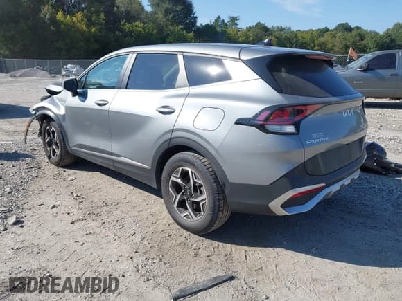 ✅ 2023 Kia Sportage LX • VIN: KNDPU3AFXP7127489 • Lot: 43180230. Listed on IAAI with 55,322 mi. Free auction sales archive from the USA and detailed vehicle history report at DreamBid. Image 3.