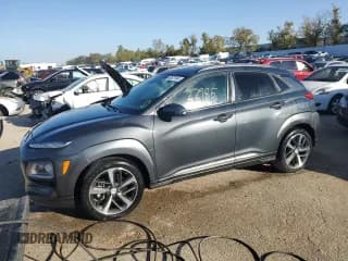 ✅ 2019 Hyundai Kona Ultimate • VIN: KM8K53A54KU238110 • Лот: 69521943. Опубликован ранее на Copart с пробегом 22 985 миль. Бесплатный доступ к архиву аукционных продаж из США и подробный отчёт об истории автомобиля на DreamBid. Изображение 1.