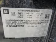 ✅ 2016 Chevrolet Cruze LS • VIN: 1G1BC5SM4G7297507 • Lot: 49623263. Listed on Copart with 73,042 mi. Free auction sales archive from the USA and detailed vehicle history report at DreamBid. Image 12.