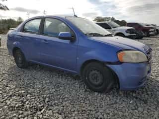 2009 Chevrolet Aveo 1LT z VIN KL1TD56E59B388935, wystawiony jako Copart lot #80219094 z przebiegiem 97 667 mil mil oraz Szkoda całkowita • Salvage title. Historia ofert i sprzedaży dostępna na DreamBid. Obrazek 4.