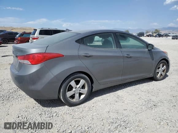 ✅ 2013 Hyundai Elantra Limited • VIN: 5NPDH4AE2DH421870 • Lot: 68691135. Listed on Copart with 173,236 mi. Free auction sales archive from the USA and detailed vehicle history report at DreamBid. Image 3.