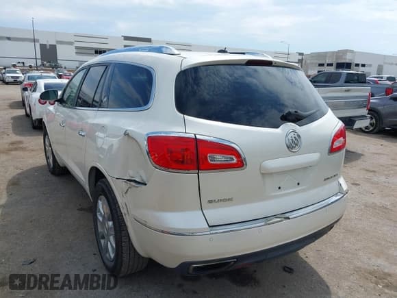 ✅ 2014 Buick Enclave Leather • VIN: 5GAKRBKD0EJ166628 • Lot: 43045614. Listed on IAAI with 195,833 mi. Free auction sales archive from the USA and detailed vehicle history report at DreamBid. Image 3.