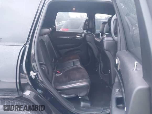 2017 Jeep Grand Cherokee Trailhawk with VIN 1C4RJFLG9HC631016, listed as a IAAI auction lot 43352680 with 82,773 mi miles and . Bid and sale history available at DreamBid. Image 8.