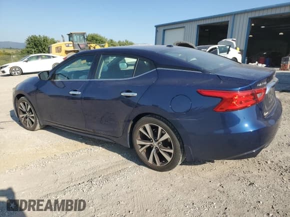 ✅ 2017 Nissan Maxima S • VIN: 1N4AA6AP8HC421061 • Lot: 80776475. Listed on Copart with 107,280 mi. Free auction sales archive from the USA and detailed vehicle history report at DreamBid. Image 2.