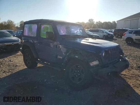 ✅ 2018 Jeep Wrangler Sport • VIN: 1C4GJXAN9JW227667 • Лот: 89693835. Опубликован ранее на Copart с пробегом 31 902 миль. Бесплатный доступ к архиву аукционных продаж из США и подробный отчёт об истории автомобиля на DreamBid. Изображение 4.