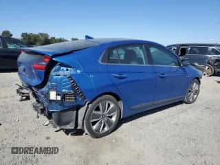 2017 Hyundai Ioniq Limited with VIN KMHC85LC4HU027615, listed as a Copart auction lot 57279103 with 49,438 mi miles and . Bid and sale history available at DreamBid. Image 3.