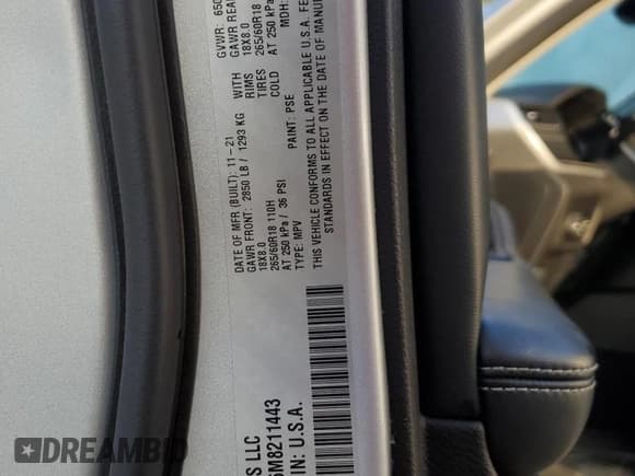 ✅ 2021 Jeep Grand Cherokee Altitude • VIN: 1C4RJJAG6M8211443 • Lot: 86051904. Listed on Copart with 67,127 mi. Free auction sales archive from the USA and detailed vehicle history report at DreamBid. Image 14.