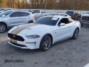 ✅ 2021 Ford Mustang GT • VIN: 1FA6P8CF6M5152528 • Lot: 41040268. Listed on IAAI with 49,739 mi. Free auction sales archive from the USA and detailed vehicle history report at DreamBid. Image 2.