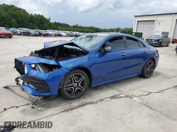 2024 Mercedes-Benz CLA 250 с VIN W1K5J4GB1RN471081, выставлен на аукционе Copart как лот 68172935 с пробегом Не указан миль и Списание • Salvage title. История ставок и продаж доступна на DreamBid. Изображение 1.