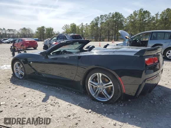 2017 Chevrolet Corvette 3LT с VIN 1G1YF3D70H5123914, выставлен на аукционе Copart как лот 49050035 с пробегом 64 116 миль миль и Чистый • Clean title. История ставок и продаж доступна на DreamBid. Изображение 2.