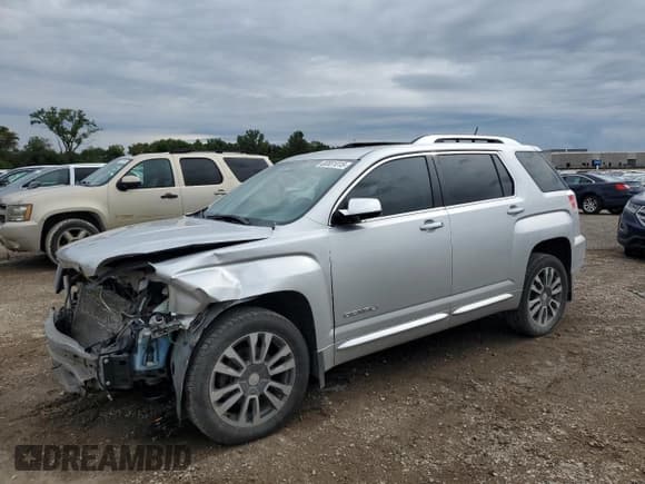 ✅ 2017 GMC Terrain Denali • VIN: 2GKFLVE36H6118594 • Lot: 80881015. Listed on Copart with 158,277 mi. Free auction sales archive from the USA and detailed vehicle history report at DreamBid. Image 1.