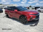 ✅ 2025 Chevrolet Blazer RS • VIN: 3GNKBERS3SS101430 • Lot: 70269485. Listed on Copart with 17,787 mi. Free auction sales archive from the USA and detailed vehicle history report at DreamBid. Image 4.