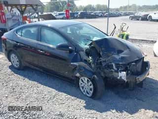 2020 Hyundai Elantra SE with VIN KMHD74LFXLU056203, listed as a IAAI auction lot 43235768 with 33,294 mi miles and . Bid and sale history available at DreamBid. Image 1.