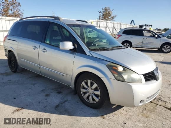 ✅ 2005 Nissan Quest SL • VIN: 5N1BV28UX5N112047 • Lot: 75661284. Listed on Copart with 79,943 mi. Free auction sales archive from the USA and detailed vehicle history report at DreamBid. Image 4.