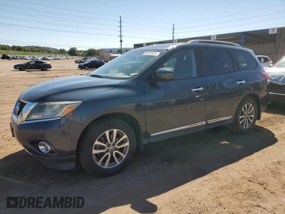 ✅ 2015 Nissan Pathfinder S • VIN: 5N1AR2MM1FC649327 • Lot: 80757915. Wystawiony na Copart z przebiegiem 122 194 mil. Bezpłatny archiwum sprzedaży aukcyjnych z USA i szczegółowy raport historii pojazdu na DreamBid. Zdjęcie 1.