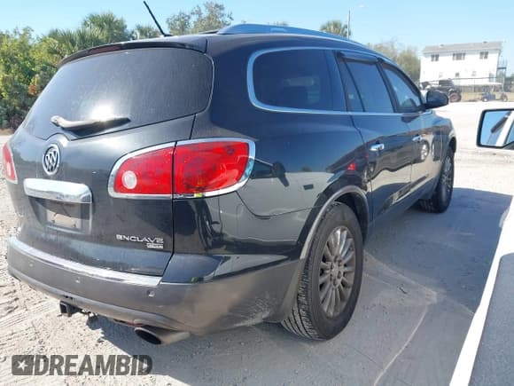 ✅ 2009 Buick Enclave CXL • VIN: 5GAEV23D29J172931 • Lot: 43706781. Listed on IAAI with 209,860 mi. Free auction sales archive from the USA and detailed vehicle history report at DreamBid. Image 4.