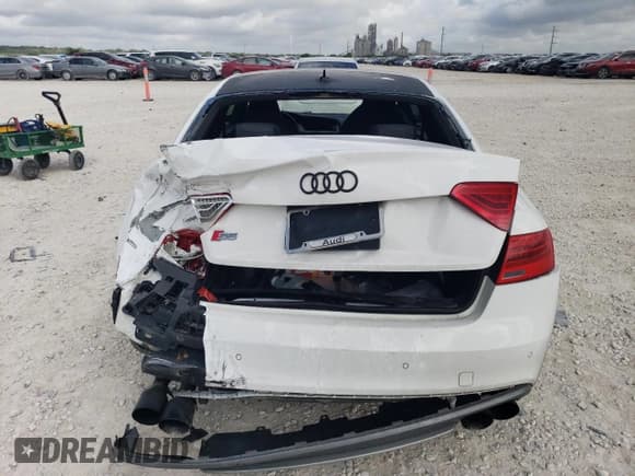 ✅ 2013 Audi S5 Premium Plus • VIN: WAUCGAFRXDA035436 • Lot: 59459504. Listed on Copart with 157,261 mi. Free auction sales archive from the USA and detailed vehicle history report at DreamBid. Image 6.