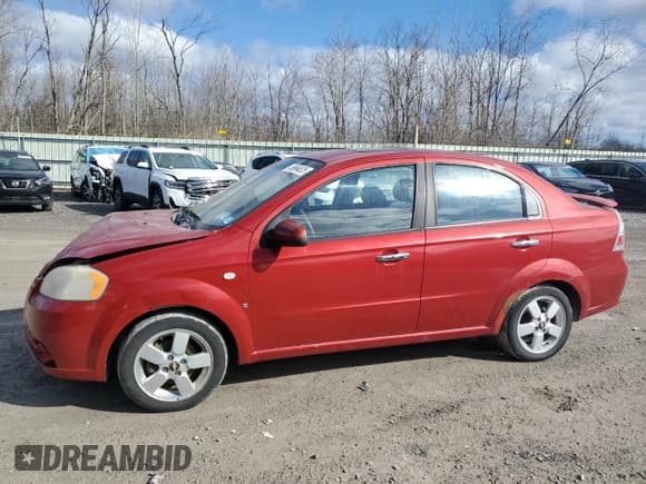 ✅ 2008 Chevrolet Aveo LT • VIN: KL1TG56648B259678 • Lot: 49964825. Wystawiony na Copart z przebiegiem 68 333 mil. Bezpłatny archiwum sprzedaży aukcyjnych z USA i szczegółowy raport historii pojazdu na DreamBid. Zdjęcie 1.