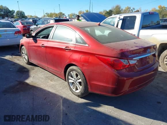 2013 Hyundai Sonata GLS with VIN 5NPEB4AC5DH773202, listed as a IAAI auction lot 43481973 with 126,527 mi miles and . Bid and sale history available at DreamBid. Image 3.