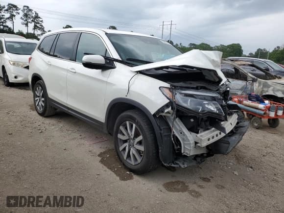 ✅ 2019 Honda Pilot EX-L • VIN: 5FNYF5H44KB004997 • Lot: 53837185. Listed on Copart with Not provided. Free auction sales archive from the USA and detailed vehicle history report at DreamBid. Image 4.