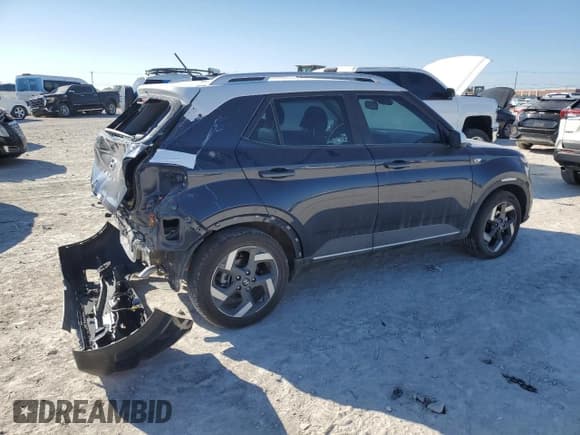 ✅ 2024 Hyundai Venue SEL • VIN: KMHRC8A31RU333377 • Lot: 88850455. Listed on Copart with 2,944 mi. Free auction sales archive from the USA and detailed vehicle history report at DreamBid. Image 3.