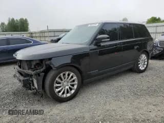 ✅ 2018 Land Rover Range Rover HSE • VIN: SALGS2RKXJA384818 • Лот: 59810145. Опубликован ранее на Copart с пробегом 77 855 миль. Бесплатный доступ к архиву аукционных продаж из США и подробный отчёт об истории автомобиля на DreamBid. Изображение 1.
