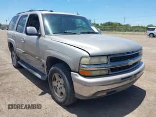 2005 Chevrolet Tahoe LT with VIN 1GNEC13T85R205097, listed as a IAAI auction lot 42896546 with 267,121 mi miles and . Bid and sale history available at DreamBid. Image 1.