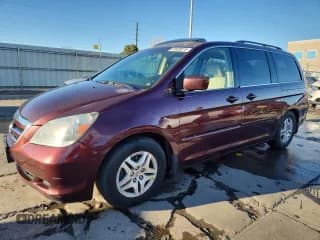 ✅ 2007 Honda Odyssey EX-L • VIN: 5FNRL38777B090650 • Lot: 91628275. Listed on Copart with 188,392 mi. Free auction sales archive from the USA and detailed vehicle history report at DreamBid. Image 1.