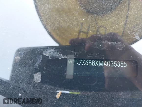 ✅ 2021 Mercedes-Benz AMG GT 53 • VIN: W1K7X6BBXMA035355 • Lot: 39602877. Listed on IAAI with 35,370 mi. Free auction sales archive from the USA and detailed vehicle history report at DreamBid. Image 9.