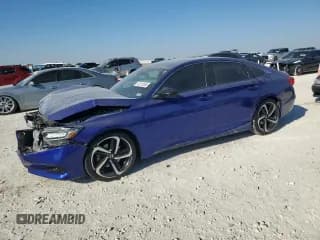 ✅ 2021 Honda Accord Sport • VIN: 1HGCV1F3XMA094864 • Лот: 82519565. Опубликован ранее на Copart с пробегом Не указан. Бесплатный доступ к архиву аукционных продаж из США и подробный отчёт об истории автомобиля на DreamBid. Изображение 1.