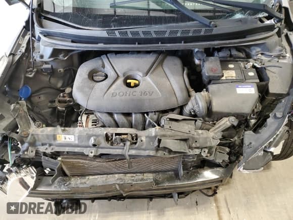 ✅ 2014 Hyundai Elantra SE • VIN: KMHDH4AE8EU190816 • Lot: 85499555. Listed on Copart with 108,871 mi. Free auction sales archive from the USA and detailed vehicle history report at DreamBid. Image 11.