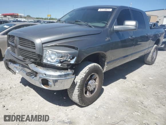 ✅ 2007 Dodge 2500 SLT • VIN: 3D7KS29C87G715096 • Лот: 57719875. Опубликован ранее на Copart с пробегом 202 129 миль. Бесплатный доступ к архиву аукционных продаж из США и подробный отчёт об истории автомобиля на DreamBid. Изображение 1.