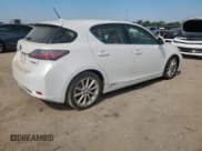 ✅ 2012 Lexus CT 200h • VIN: JTHKD5BH6C2116906 • Lot: 84446115. Listed on Copart with 216,308 mi. Free auction sales archive from the USA and detailed vehicle history report at DreamBid. Image 3.
